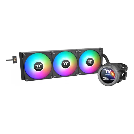 Enfriador de agua Thermaltake Ultra V2 Ex Argb todo en uno de 360 mm