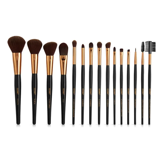 Brochas De Maquillaje Cyzone Make Up Pro 15 Piezas