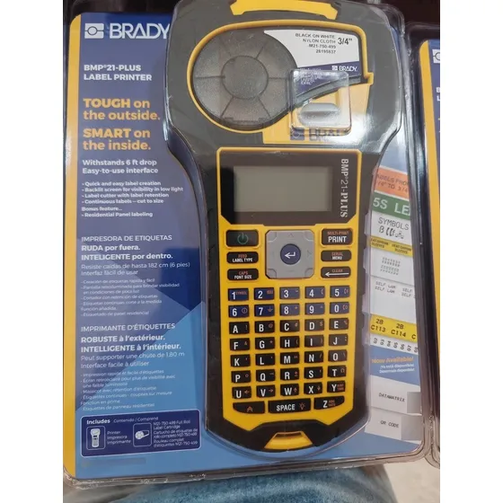 Impresora De Etiquetas Portatil Brady Bmp21-plus