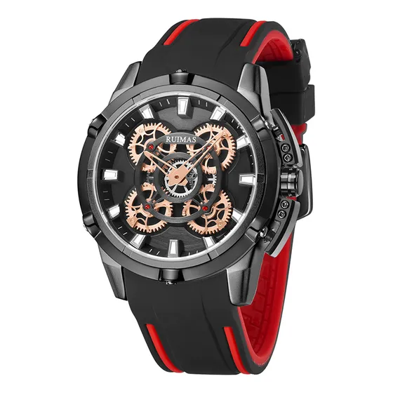 Reloj Mecánico Automático De Esfera Grande Para Hombre