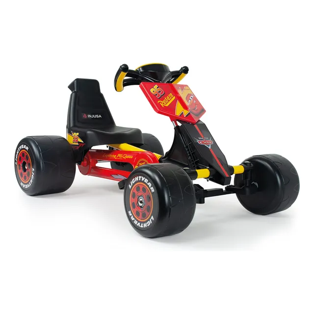 Kart De Cars Rayo Mcqueen Karting Injusa Disney Infantil Tx