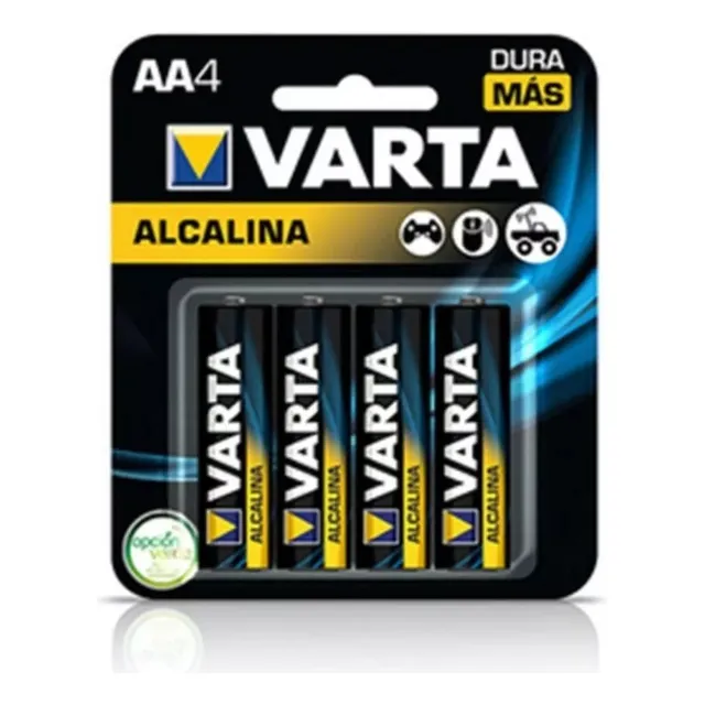 Pilas Alcalinas Varta Aa X4