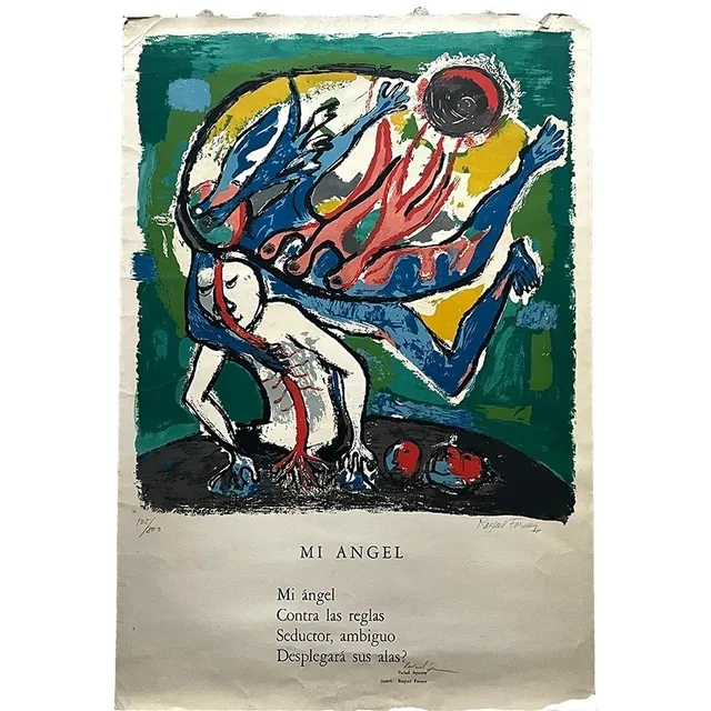 Serigrafia Original Firmada Raquel Forner - Rafael Squirru