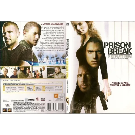 Prison Break O Resgate Final Dvd Original Lacrado