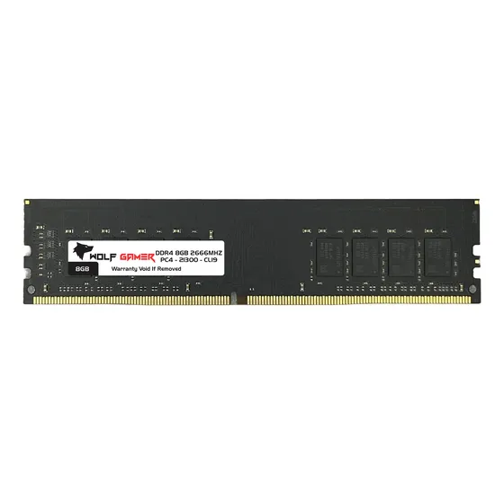 Memória Ram Wolf Gamer 8gb Ddr4 2666mhz