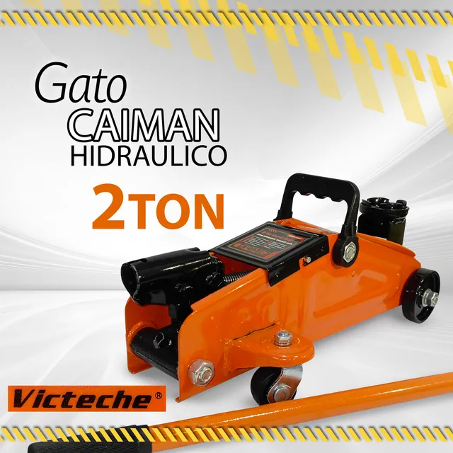 Gato Caiman Hidraulico 2 Toneladas Victeche / 11221