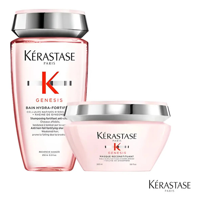 Kit Shampoo Bain Hydra 250 + Máscara 200g Kérastase Genesis