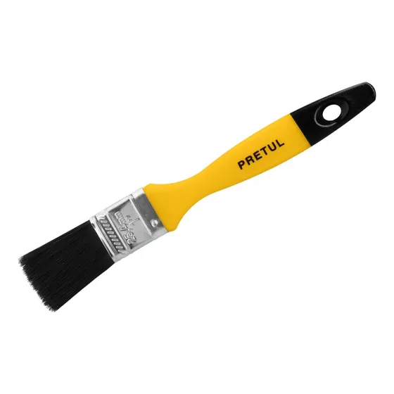 Brocha Mango Plastico 1 Pulgada (25mm) Pretul (truper) Brp-1 Cerdas Negro