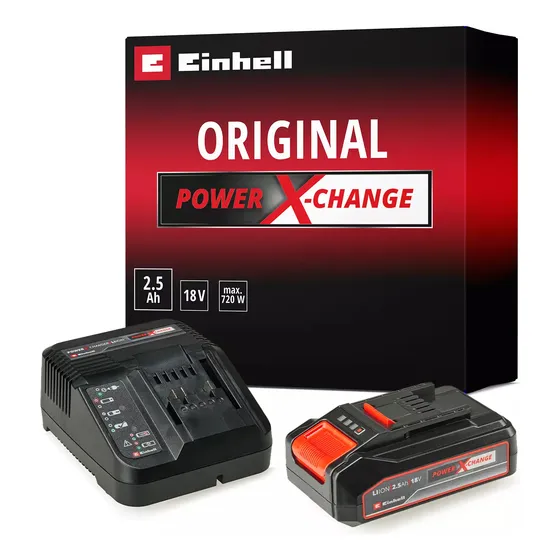 Bateria Einhell 18v 2.5ah X-change