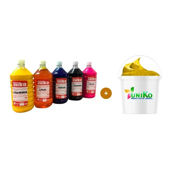Combo :pasta Para 50 Detergente + 5 Kg Esencias Deso De Piso