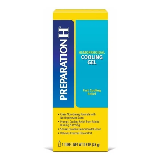 Pomada Hemorroida Preparation H Cooling Gel 26 G Imp. Usa