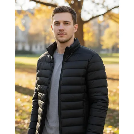 Jaqueta Masculina Inverno Corta Vento Acolchoada Nylon Frio