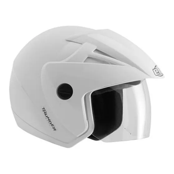 Capacete Moto Ebf Thunder Open Solid Aberto Várias Cores