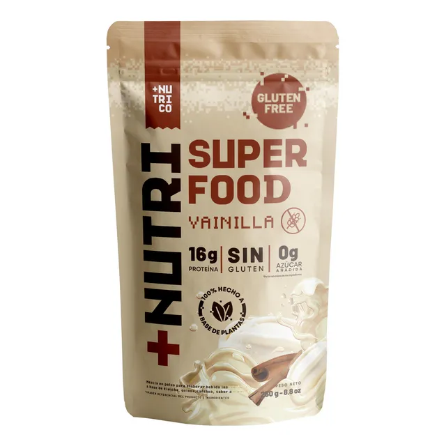 Batido Nutricional Superfood Nutrico 250g Sabor Vainilla