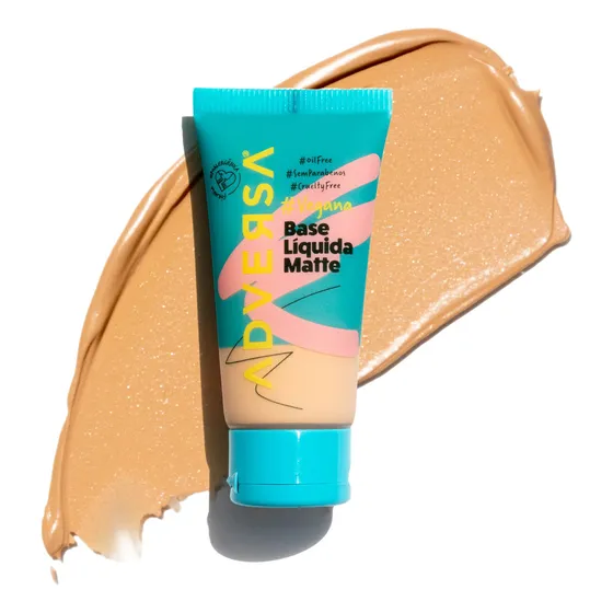 Base de maquiagem líquida Adversa - 25ml cor 200 Vegana