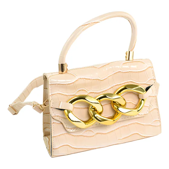 Carteras Mini Bags Cadena Y Rayas Milokita