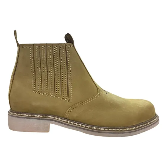 Bota Calzado Equina Simil Cuero Impermeable Modelo Urbana