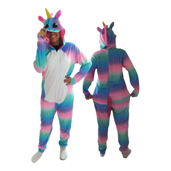 Lilo Stitch Disney Pijama Kigurumi Ziper Frente E Atras