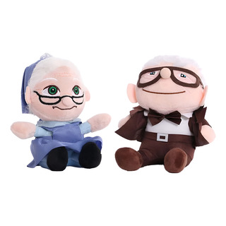 Ellie E Carl Fredricksen 2pcs Chaveiro De Pelúcia Filme Up Ellie E Carl Fredricksen 2pcs Chaveiro De Pelúcia Filme Up