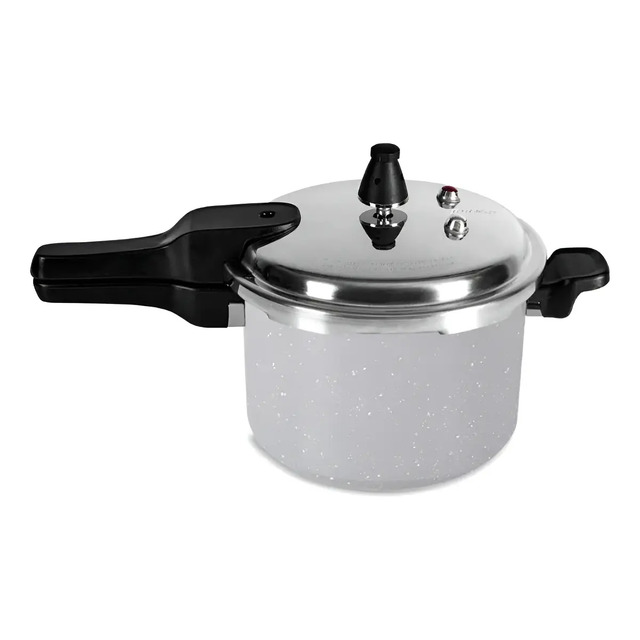 Panela Pressão Fechamento Externo Indução 4,2l Brinox Cor Gris Panela Pressão Fechamento Externo Indução 4,2l Brinox Cor Gris