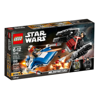 Lego Star Wars Microfighters: Ala-a Vs Silenciador Tie 75196 Lego Star Wars Microfighters: Ala-a Vs Silenciador Tie 75196