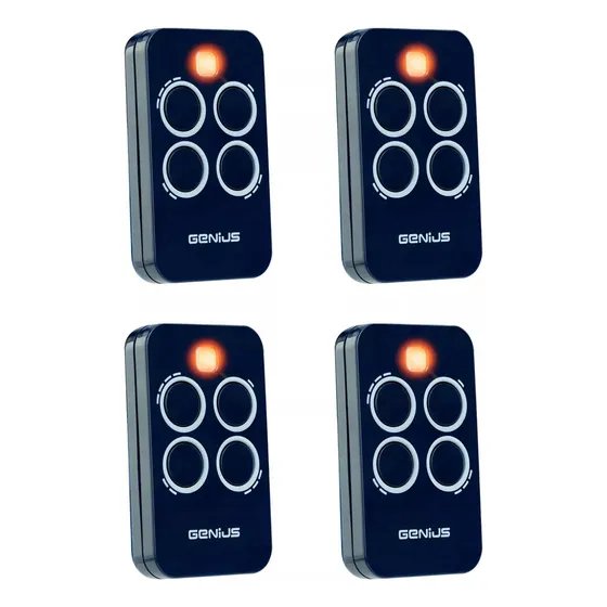 Kit De 4 Controles Genius Echo Tx4 Rc 433 Mhz 4 Botones