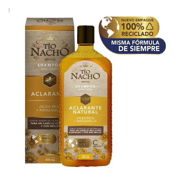 Tio Nacho Shampoo Aclarante 415 Ml - mL a $93