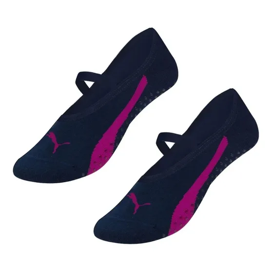 Kit 3 Meias Antiderrapante Pilates Puma Feminina Original