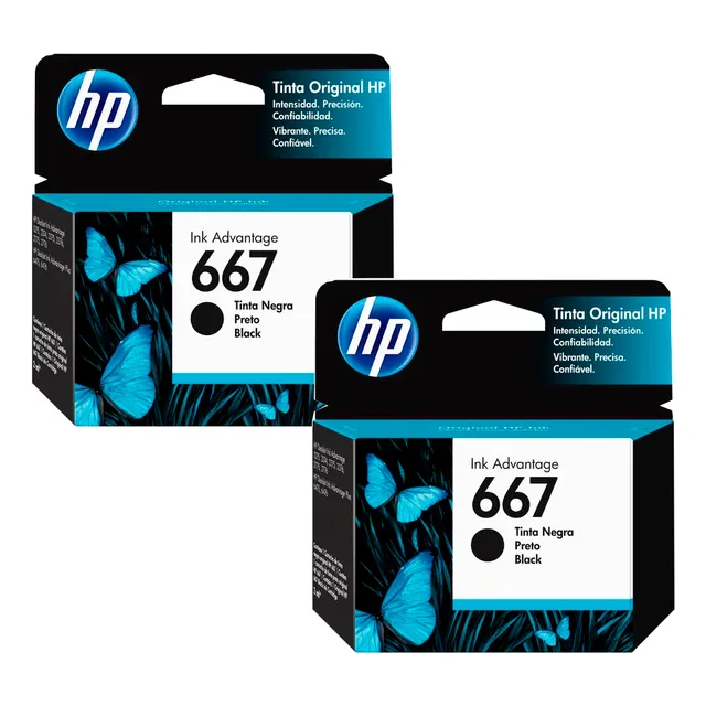 Kit De 2 Combo 667 Hp Negro + Negro ( 2 Negros ) 3ym79al