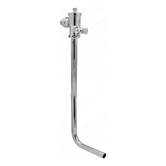 Fluxometro De Boton 3/4 En L Con Fittings Marca Taumm