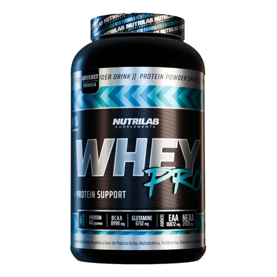 Suplemento Nutrilab Whey Protein Dulce De Leche X 1kg