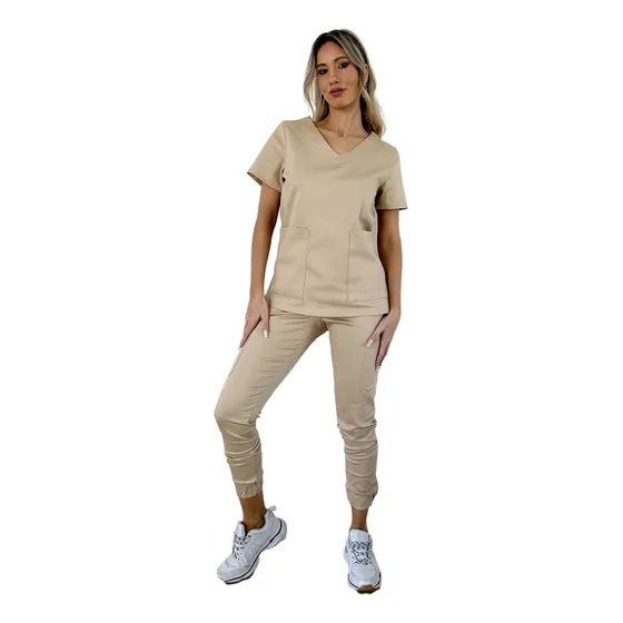 Ambo Cargo Dama Spandex Elastizado L Y J Uniformes