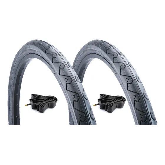 Cubierta Bicicleta Rodado 26 X 1.95 + Camara 2 Unidades