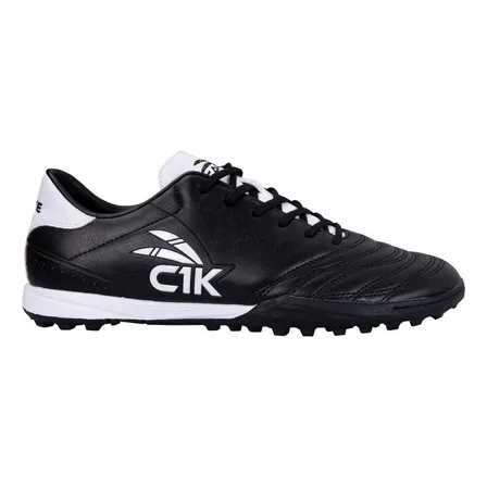 Zapatillas Baby Futbol Cac1ke Finta Negro Blanco