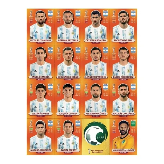 Figuritas Qatar 2022 Imprimir Hd + Lejendarias + Coca Cola