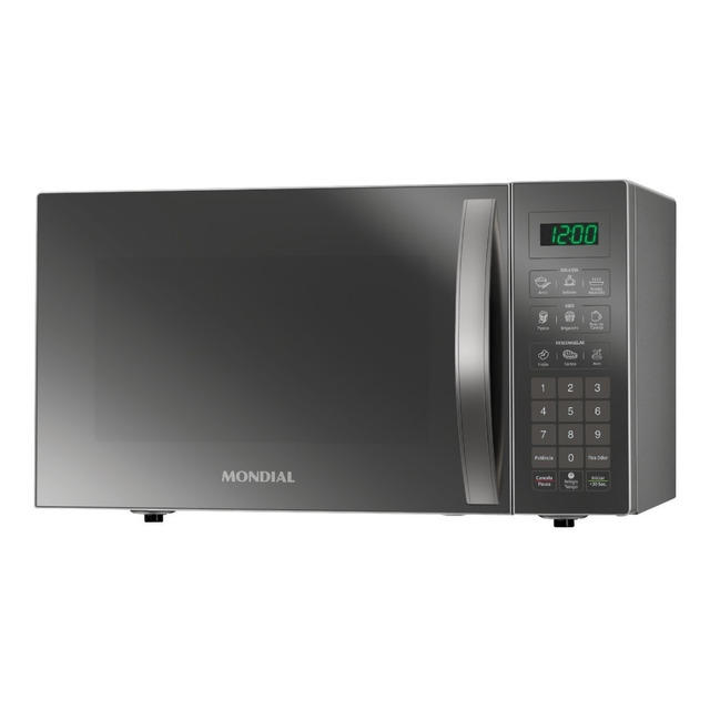 Micro-ondas Espelhado 34 Litros 1400w Mo-02-34-e Mondial