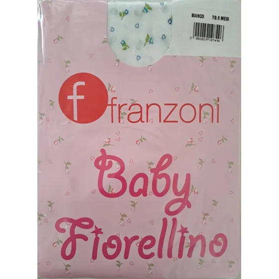 Medias Panty Niña Dibujos Flores 40 Den Franzoni Ref. 2029