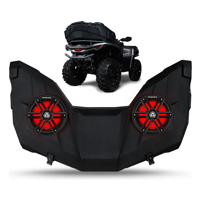 Caja Herramientas Cuatrimoto Sonido Canam Polaris Bocinas