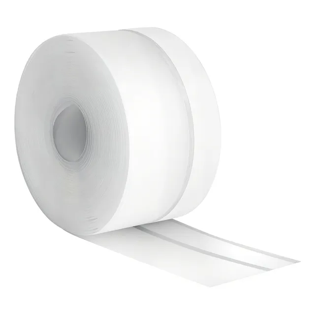 Cinta Guardapolvo 5 M X 45 Mm Flexible Hermex 48465 Color Transparente