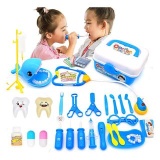 Kit De Juguetes Médicos De Simulación Set 43 Pcs Para Niños Kit De Juguetes Médicos De Simulación Set 43 Pcs Para Niños