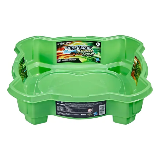 Beyblade Burst Quaddrive - Estadio De Juego Básico Hasbro Color Verde