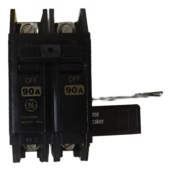 Breaker General Electric 2 Polos X 90 Amp Tqc Superficial