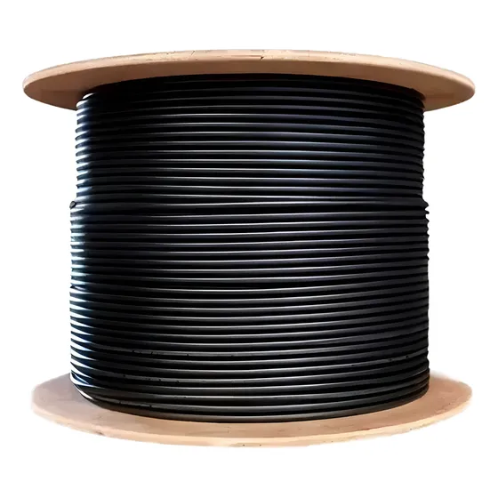 Bobina De Cable Cat6 Negro Planta Externa 100% Cobre