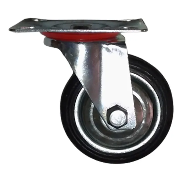 Rodachin Rueda Con Base Giratoria 2 PuLG X 4 Unid