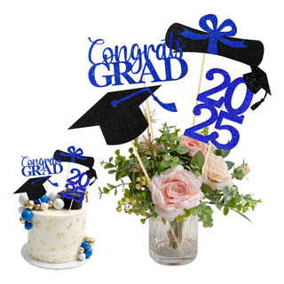 16pzs Graduación Decoracion Para Fiesta Topper Para Pastel 16pzs Graduación Decoracion Para Fiesta Topper Para Pastel