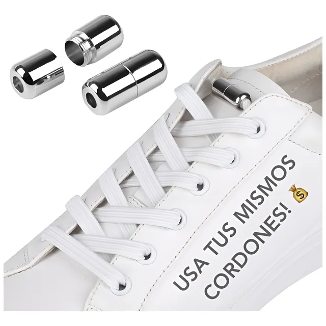 Capsula Para Cordones Sin No Nudos Atar Zapato Tenis Calzado