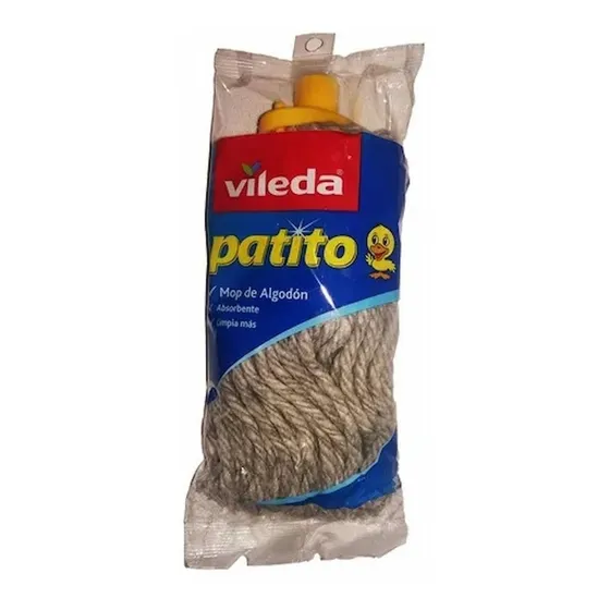 Mopa De Algodon Patito Para Piso 1 U