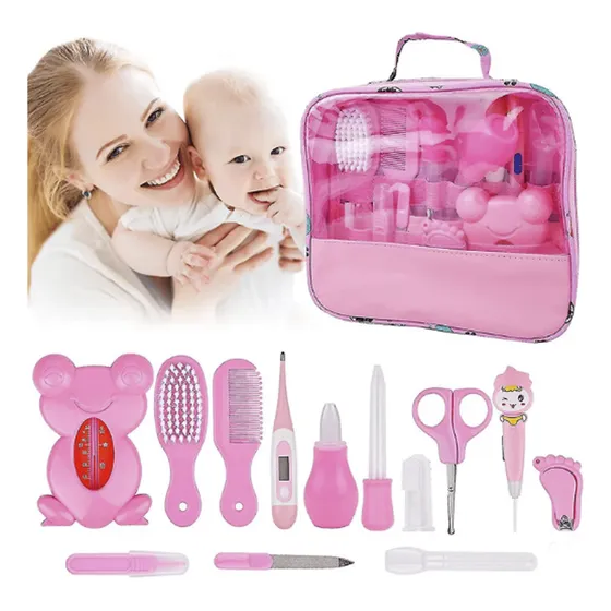 Set De Higiene Y Accesorios Para Bebé 13 Piezas
