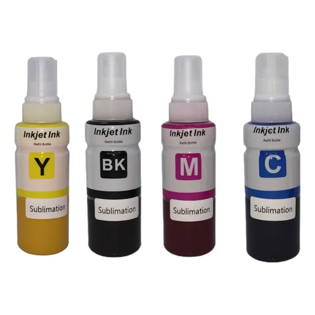 4 Tintas De Alta Calidad Para Sublimación 100 Ml Colores 