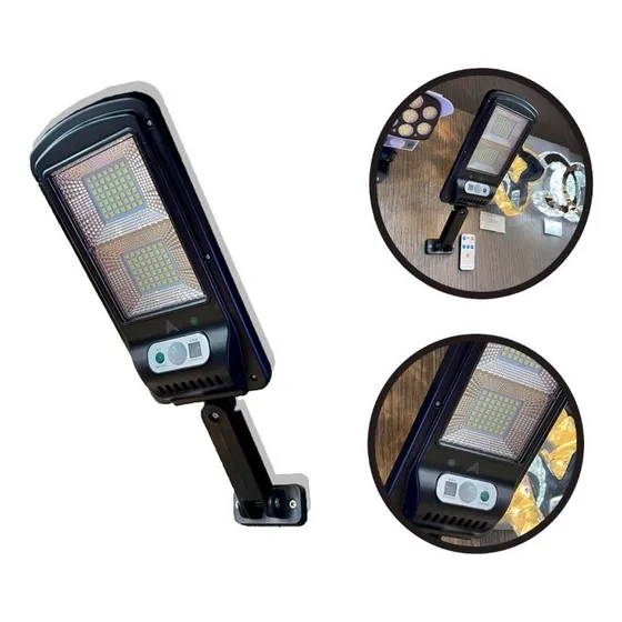 2 Luminária Solar Refletor Parede 200w Potente Led Promoção 
